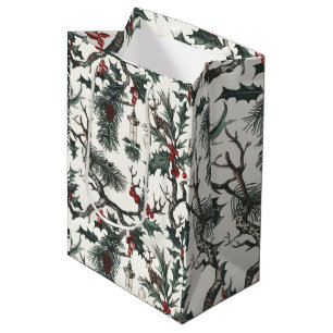 Yule, Pagan, Nordic, Solstice, Winter, Christmas Medium Gift Bag