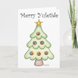 Yule Tree Card