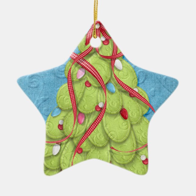 Yule Tree Keepsake Ornament (Front)