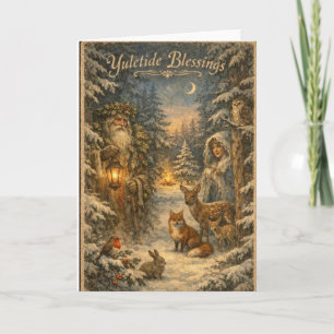 Yuletide Blessings Card