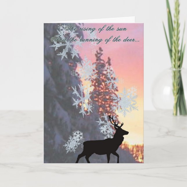 Yuletide Card (Front)
