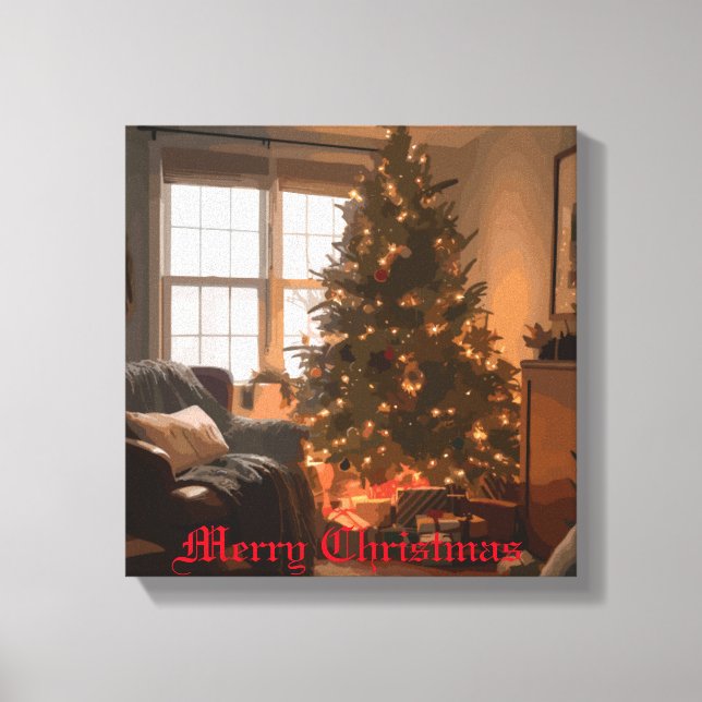 Yuletide Charm Canvas Print (Front)