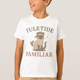Yuletide Familiar Kids T-Shirt