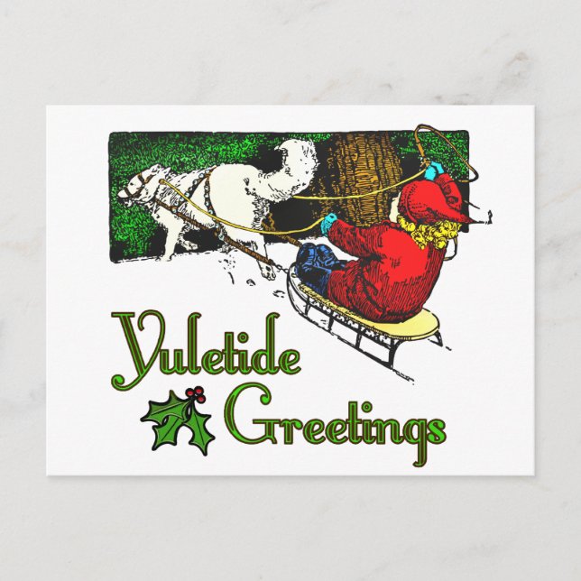 Yuletide Greetings Card (Front)