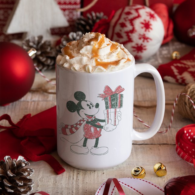 Yuletide Joy | Merry Christmas Mickey Coffee Mug (Creator Uploaded)