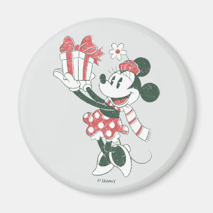 Yuletide Joy   Minnie Noel Magnet