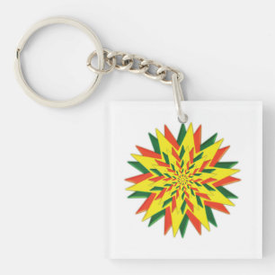 Yuletide Star Keychain