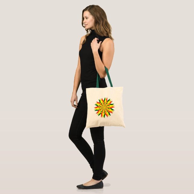 Yuletide Star Tote Bag (Devant (modèle))
