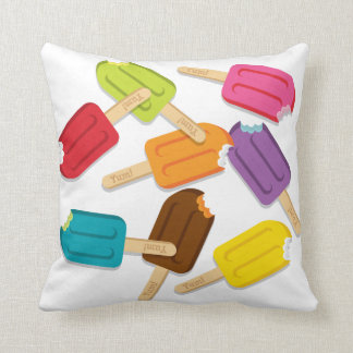 Yum ! Coussin de Popsicle - CARRÉ (style B)