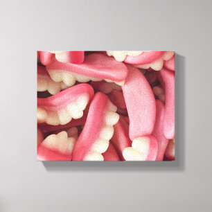 Yum Gum Canvas Print