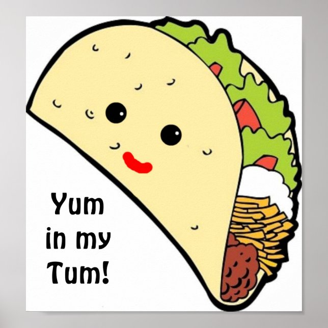 Yum in my Tum! Poster (Front)