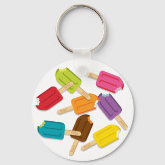 Yum! Popsicle Keychain — Round