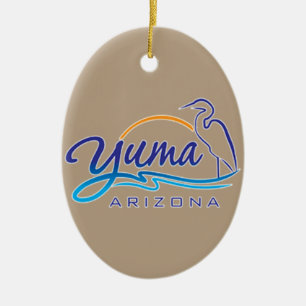 Yuma, Arizona Ceramic Ornament