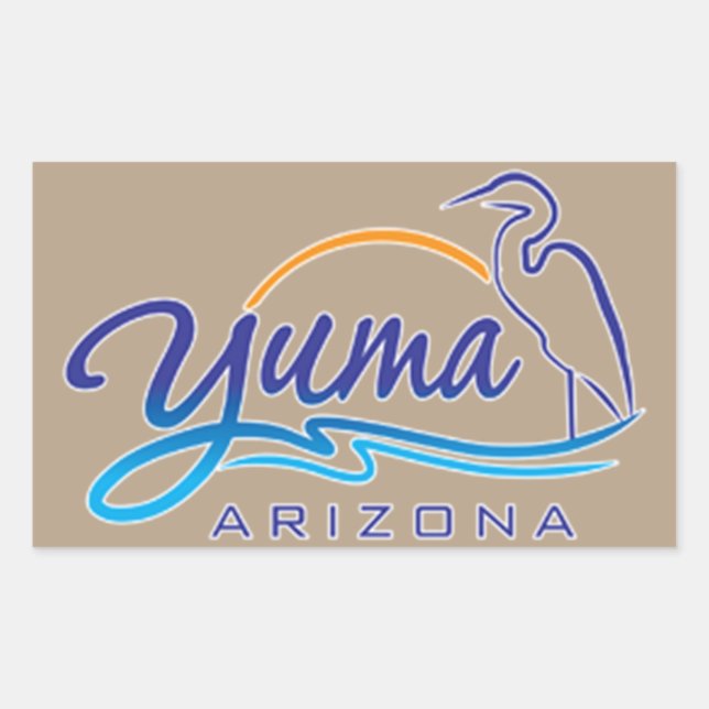 Yuma, Arizona Sticker (Front)