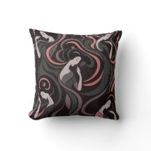 Yumeji Inspired Cushion – Hirado Woman Motif