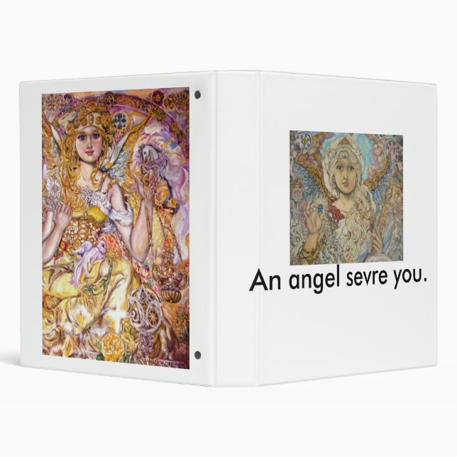 yumi sugai  angels, An angel sevre you. Binder (Background)