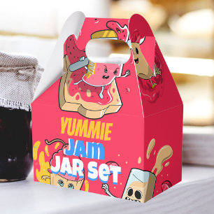 Yummie Jam Jar Set Favor Box