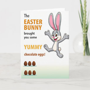 Yummy Celebration Rabbit Card