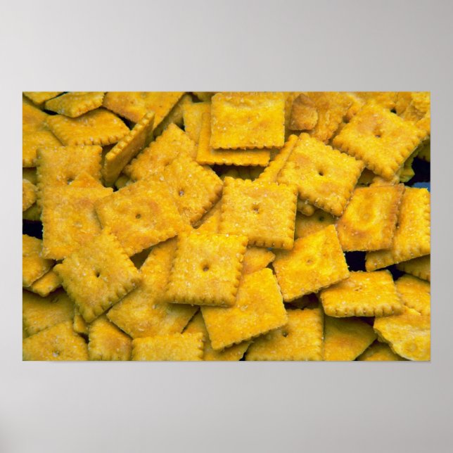 Yummy Cheese crackers Poster (Front)