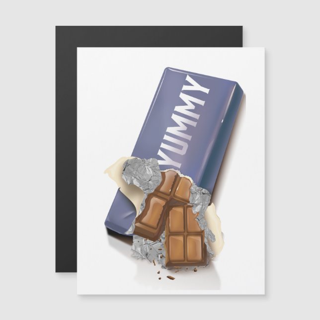 Yummy Chocolate Bar (Front/Back)