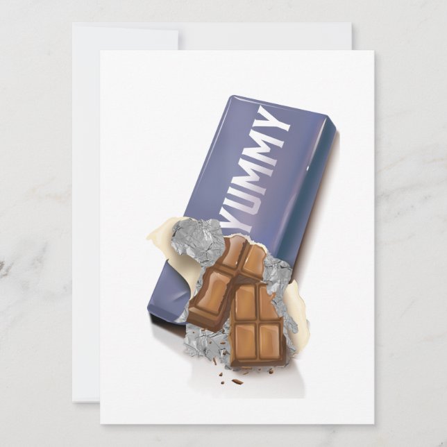 Yummy Chocolate Bar (Front)