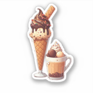 yummy chocolate ice cream