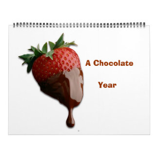 YUMMY CHOCOLATE  YEAR CALENDA CALENDAR