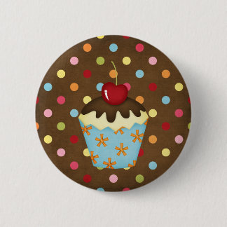 yummy cupcake 2 inch round button