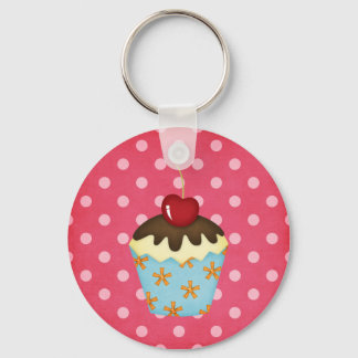 yummy cupcake keychain