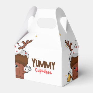 Yummy Cupcakes Favor Box