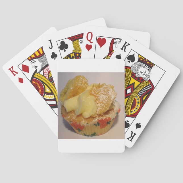 YUMMY CUPCAKES PLAYING CARDS (Back)