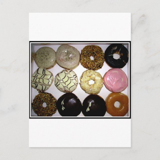 YUMMY DONUTS POSTCARD (Front)