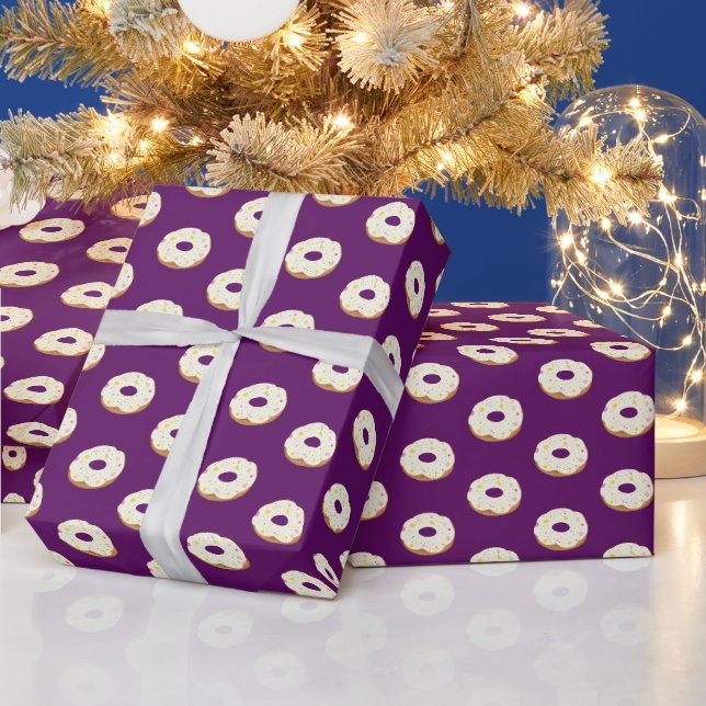 Yummy doughnuts wrapping paper (Holidays)