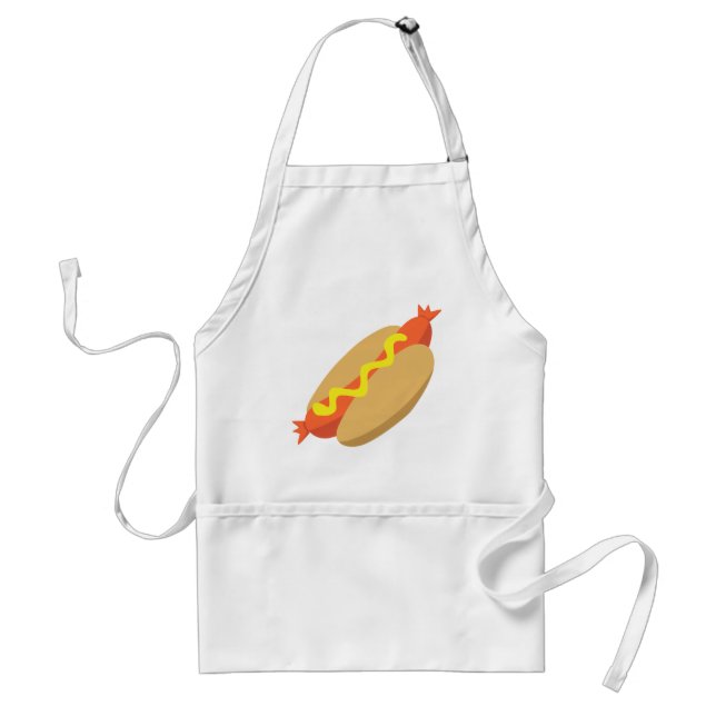 Yummy Food - Hotdog Standard Apron (Front)
