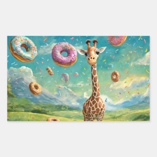Yummy - I love doughnuts Sticker