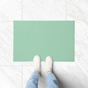 Yummy Mint Green Solid Colour Doormat
