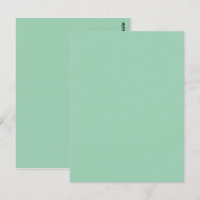 Yummy Mint Green Solid Colour 