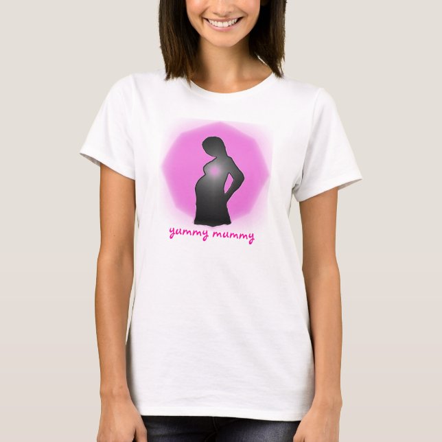 yummy mommy T-Shirt (Front)