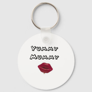 yummy mummy keychain