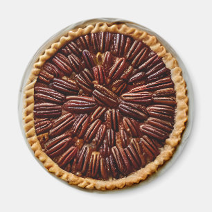 Yummy Pecan Pie Food Magnet