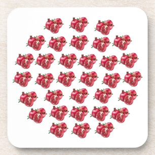 Yummy Pomegranates, Hard plastic coaster