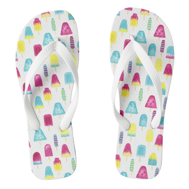 Yummy Popsicles Flip Flops (Footbed)