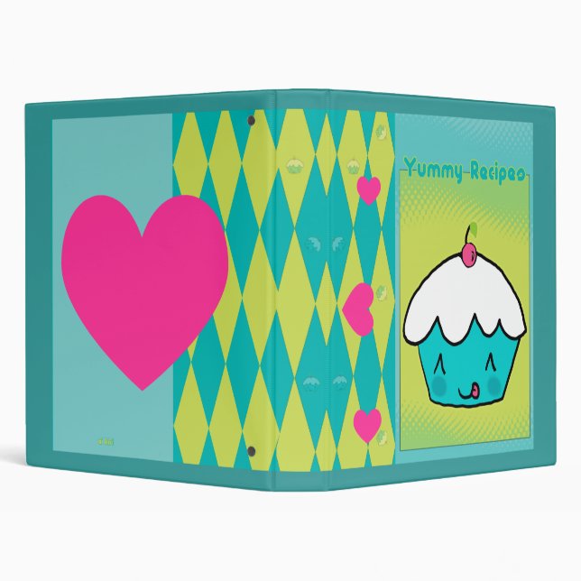 Yummy Recipe Binder (Background)