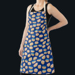 Yummy Sufganiyot Jelly Doughnuts Hanukkah Pattern Apron<br><div class="desc">Yummy Sufganiyot Jelly Doughnuts Hanukkah Pattern. Sufganiyah Chanukah,  assorted jelly donoughts. Holiday apron.</div>
