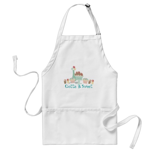 Yummy sweet desserts baker pastry chef apron (Front)