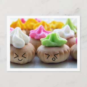 yummy treats postcard