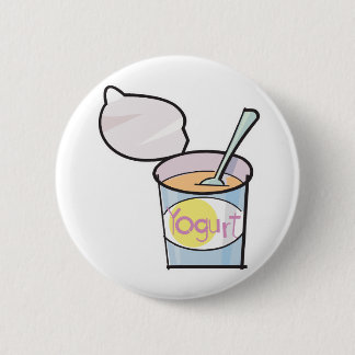 yummy yogurt 2 inch round button