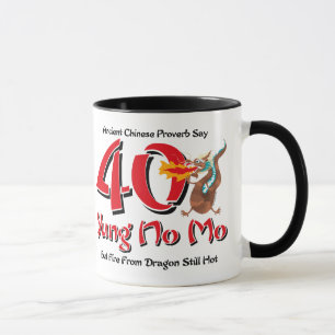 Yung No Mo 40th Birthday Mug