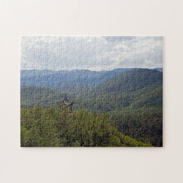 Yunnan Mountains, Shaxi, Yunnan - China Jigsaw Puzzle (Horizontal)