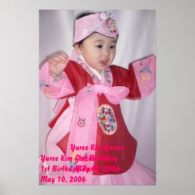 Yuree birthday poster (Front)